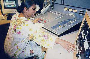 Picture of Kampong Ku Radio announcer