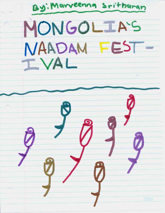 Mongolia's Naadam Festival by Marveenna Sritharan - drawing and text (1)