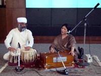 Gauri Guha at the AHM performance, Munk Centre