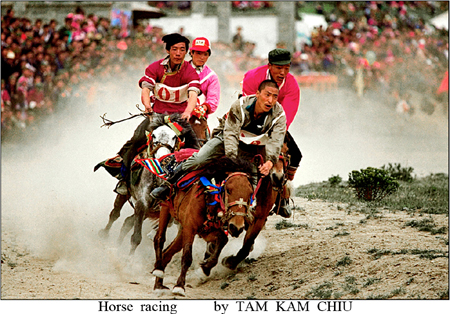 "Horse racing" - Photo by Tam Kam Chiu